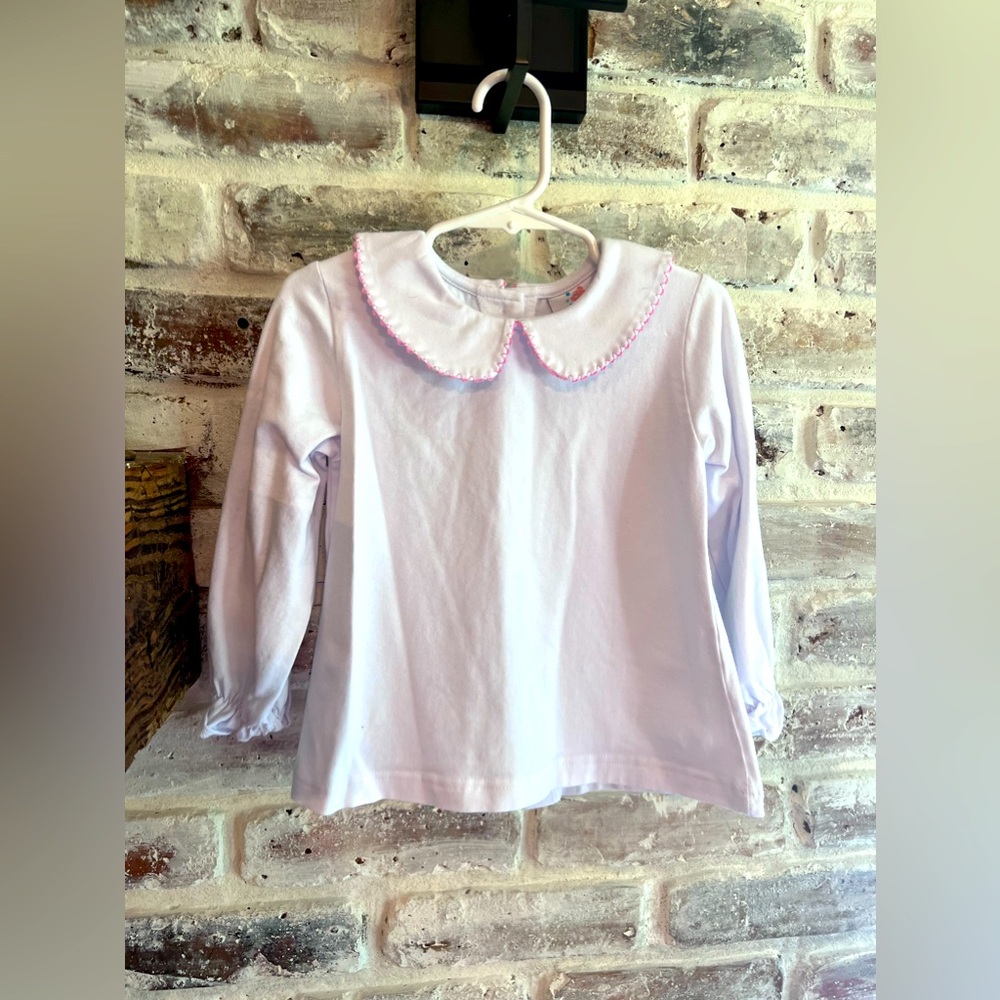 Stitchyfish Boutique 3T Peter Pan Collar Blouse